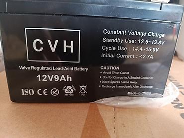 Avtomobilin elektrik sistemləri: Salam 4 ədətdi təzədi sag saglamdı - Gərginlik/ Tutum: 12V 9Ah — 2