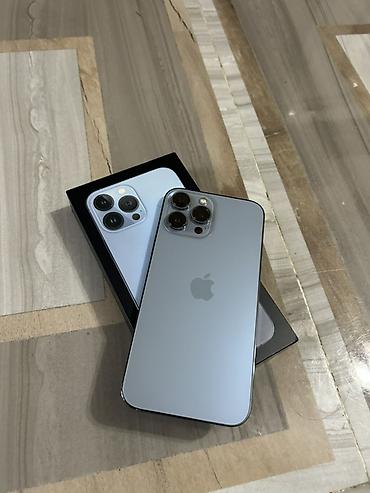 iphone 13 pro max irşad: IPhone 13 Pro Max, 128 GB, Sierra Blue, Face ID — 1