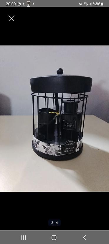 smok novo eco: “Collect Blessing” aromaterapi dəsti - Qara metal qəfəs formalı — 1