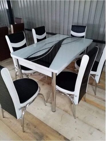 Setovi stolova i stolica: STO I 6 STOLICA 200 EUR Roba iz uvoza. Atraktivni dezeni. Stolovi su — 13