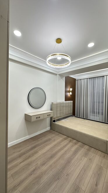 квартира длительный срок: 2 комнаты, 59 м², Элитка, 4 этаж, Дизайнерский ремонт