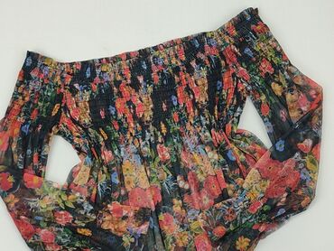 czarne bluzki damskie z długim rękawem: Blouse, S (EU 36), condition - Perfect