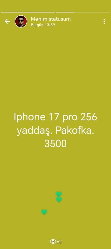 iphone 14 pro max qeydiyyat qiymeti 2023: IPhone 17 Pro, 256 GB