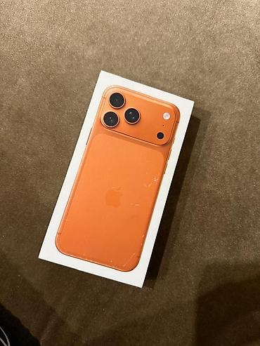айфон мини: IPhone 17 Pro Max, Б/у, 512 ГБ, Оранжевый, Коробка, 99 % — 1
