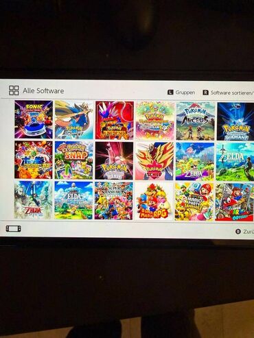 Nintendo Switch: Nintendo switch oled model ağ rengde. 3 aydir almisham, mukemmel — 6