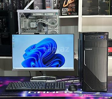 i5 12400: Masaustu Komputer 💻 Intel Core i5 12400 | 16GB DDR4 | 256GB SSD | 24” — 1