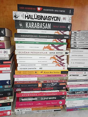 Kitablar və jurnallar: ‎77 Kitab Cəmi 270 AZN! ‎ ‎Reallıqda dəyəri: 400+ AZN ‎ ‎​Sizə düşən — 4