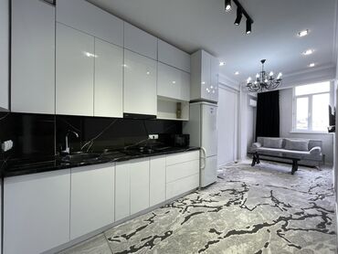 сдается 2 комнатная квартира в джале: 2 комнаты, 47 м², Элитка, 3 этаж, Евроремонт