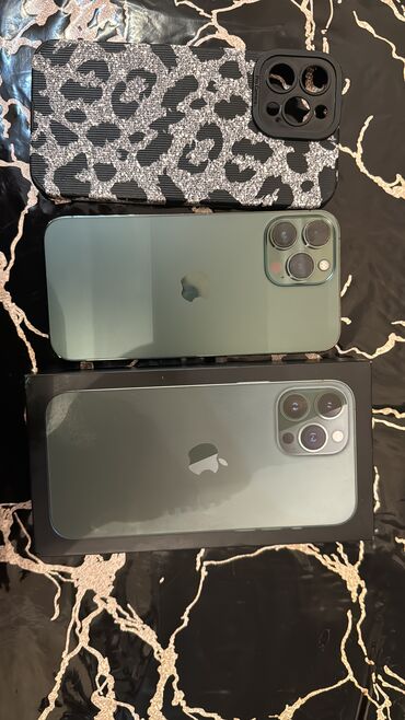 Apple iPhone: IPhone 13 Pro Max, 128 GB, Barmaq izi, Face ID