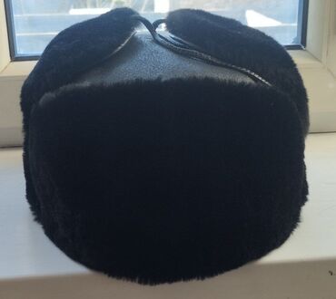 мужской шляпа: L/58, цвет - Черный