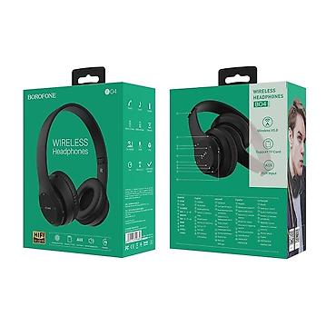 Qulaqcıqlar: Yeni Simsiz (Bluetooth) Qulaqcıqlar, Borofone, rəng - Qara — 1