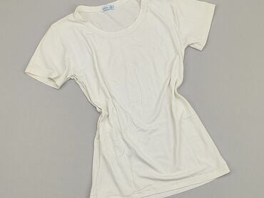 białe t shirty damskie allegro: T-shirt, S, stan - Dobry
