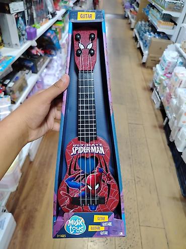 Гитары: Детская игрушечная гитара Music Toys «Ultimate Spider‑Man» - Дизайн с — 1