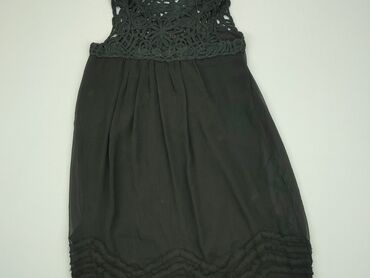 bonprix sukienki czarne wieczorowe: Dress, M (EU 38), condition - Good