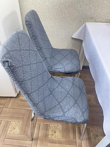 silver kitchen: Комплект кухонных стульев, 6 шт. - Модель: мягкие обеденные стулья — 2