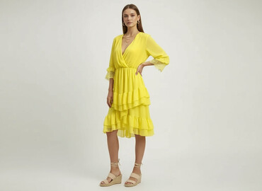 sukienki na wesele dla mamy i córki allegro: New Collection, Women`s dress, size S