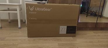 komputer manitor: Monitor yeni ideal vəziyyətdədir, qutu hələ açılmayıb. LG 27GS65F 1920 — 2
