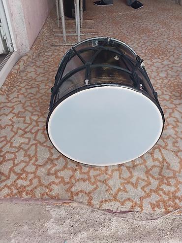 samovar 10 litr: Alüminium gövdəli nağara (davul) — iki tərəfli plastik membranlı — 3
