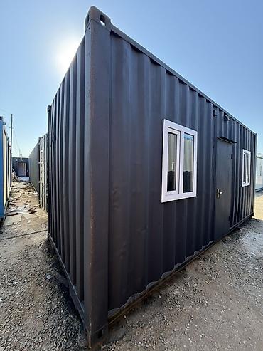 sendiviç panel: Metal konteyner ofis/yaşayış blokı - Ölçü: Standart dəniz konteyneri — 1