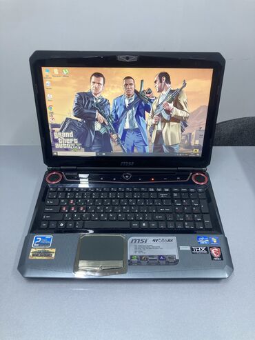 игровой ноутбук купить бишкек: Ноутбук, MSI, 8 ГБ ОЗУ, Intel Core i5, 15.6 ", Б/у, Для работы, учебы, память HDD + SSD