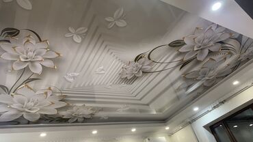 Натяжной потолок: Натяжной потолок 3D потолки, Глянцевое, Матовое Бесплатный замер, Гарантия, Демонтаж — 7