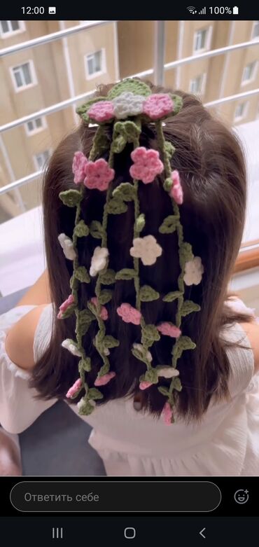 Saç aksesuarları: Qizlarimiz ucun şirin aksesuarlar.Sifaris qebul olunur — 9