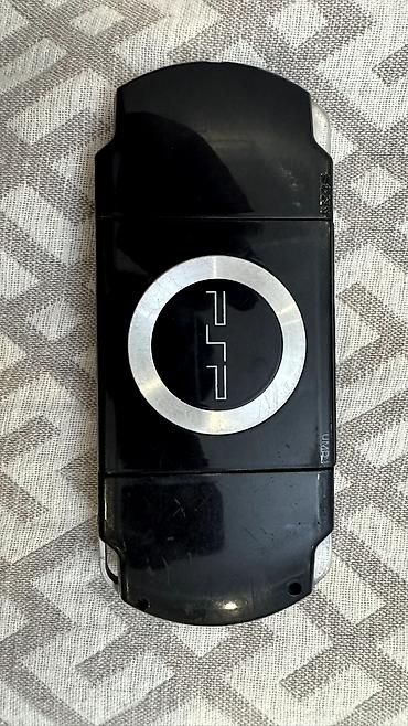 psp: Sony PSP (PlayStation Portable), черная. прошитая psp в отличном — 2