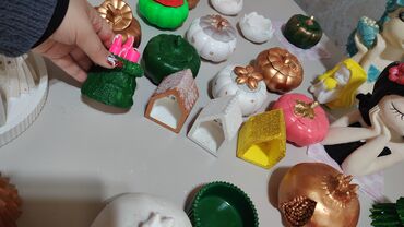 Fiqurlar: Fiqur, Gips, rəng - Ağ — 5