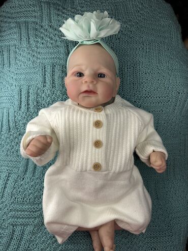 одежда для куклы: Куклы реборн Оригинал Куклы реборн новорожденные, груднички Куколки с