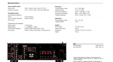Pojačala i prijemnici: Denon DRA-700AE – stereo risiver - AM/FM stereo risiver sa — 9