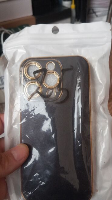 Kabrolar: Telefon modelləri üçün qızılı çexollar satılır.honor x8b x9c iPhone 13 — 8