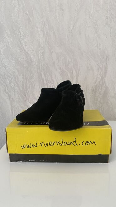 Botinka və botilyonlar: Ölçü: 39, rəng - Qara, Yeni — 14