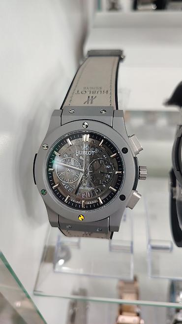 saatlar type 0: Yeni, Qol saatı, Hublot, rəng - Gümüşü — 3