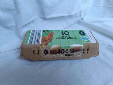 wc šolja i bide u jednom: Kartonske kutije ( ambalaža) za pakovanje jaja. Kapaciteta 10 komada