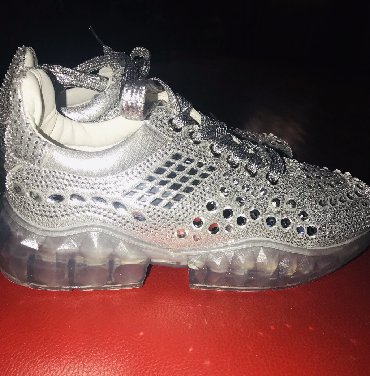 Women's Sneakers and athletic shoes: Ölçü: 37, rəng - Gümüşü, Yeni — 11
