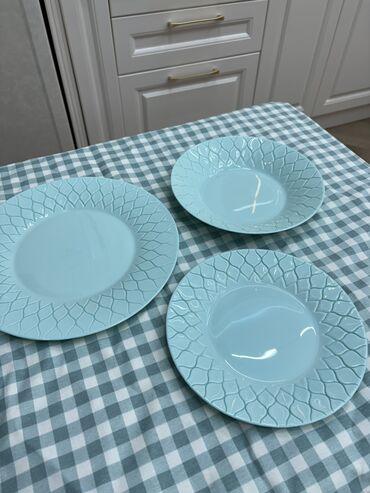 runx alex: Тарелки Amario Light Turquoise oт Luminarc Тарелка закусочная 22см 200