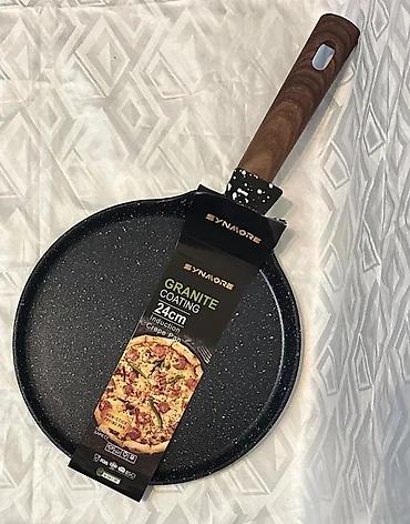 maxi staklene case: Granitni tiganj za palačinke 24X1.7cm NOVO. Opis proizvoda: Ovaj — 8