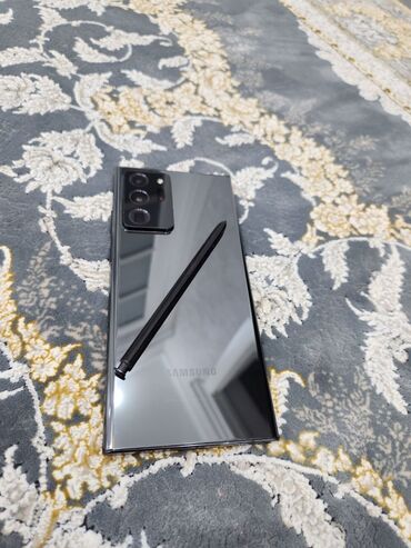 самсунг note 10: Samsung Galaxy Note 20 Ultra, Б/у, 256 ГБ, цвет - Черный, 1 SIM