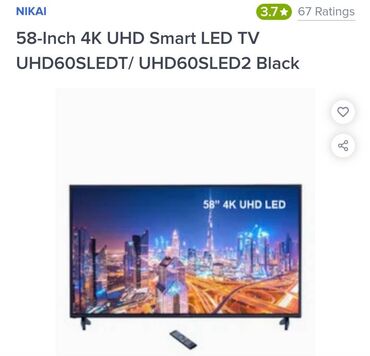 Televizorlar: Yeni Televizor JVC OLED 55" 4K (3840x2160), Pulsuz çatdırılma — 18