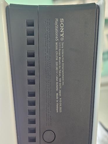 playstaion 5: PlayStation 5 slim. usd usde 4 fefe isdifade olunub qutusuna kimi var — 6
