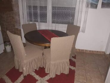 Prekrivači za nameštaj: Za stolice, bоја - Crna — 8