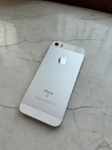 iphone xs max plata: IPhone SE, 64 ГБ, Matte Silver, Отпечаток пальца