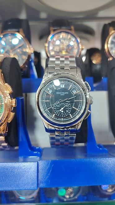 patek: Patek Philippe üslubunda kişi qol saatları – metal qolbaqlı, klassik — 3