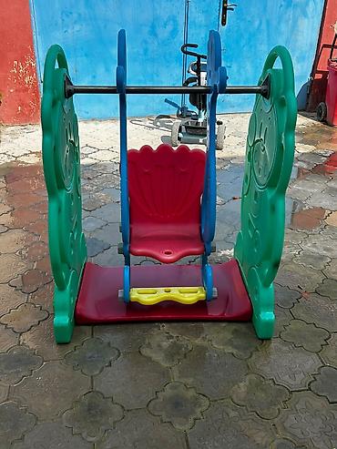 nerf oyuncaq silahlar: Uşaq yelləncəyi – plastik konstruksiya - Material: qalın, dayanıqlı — 2