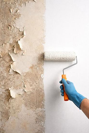 dur plaster: Шпаклёвка и выравнивание стен/потолков, подготовка под покраску и обои — 6