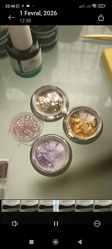 Manikür və pedikür məhsulları: Dırnaq üçün gel lak, İşlənmiş — 7