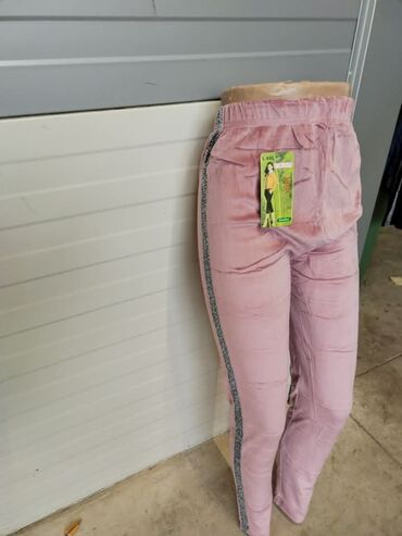 Pantalone: Plisane trenerka-helanke Velicine l-4xl Tanji plis Lagane i udobne za