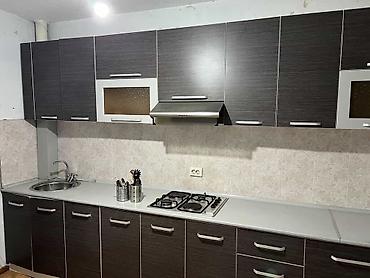 кухонные буфеты: Кухонный гарнитур +вытяжка - Прямой кухонный комплект с верхними и — 3