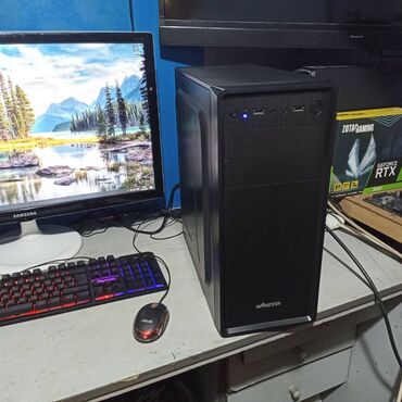 Настольные ПК и рабочие станции: Компьютер, ядер - 4, ОЗУ 16 ГБ, Игровой, Б/у, Intel Core i7, AMD Radeon RX 580, SSD — 7