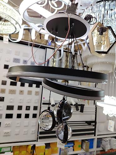 люстра тундук: Подвесной светильник с LED-подсветкой и декоративными подвесами из — 1